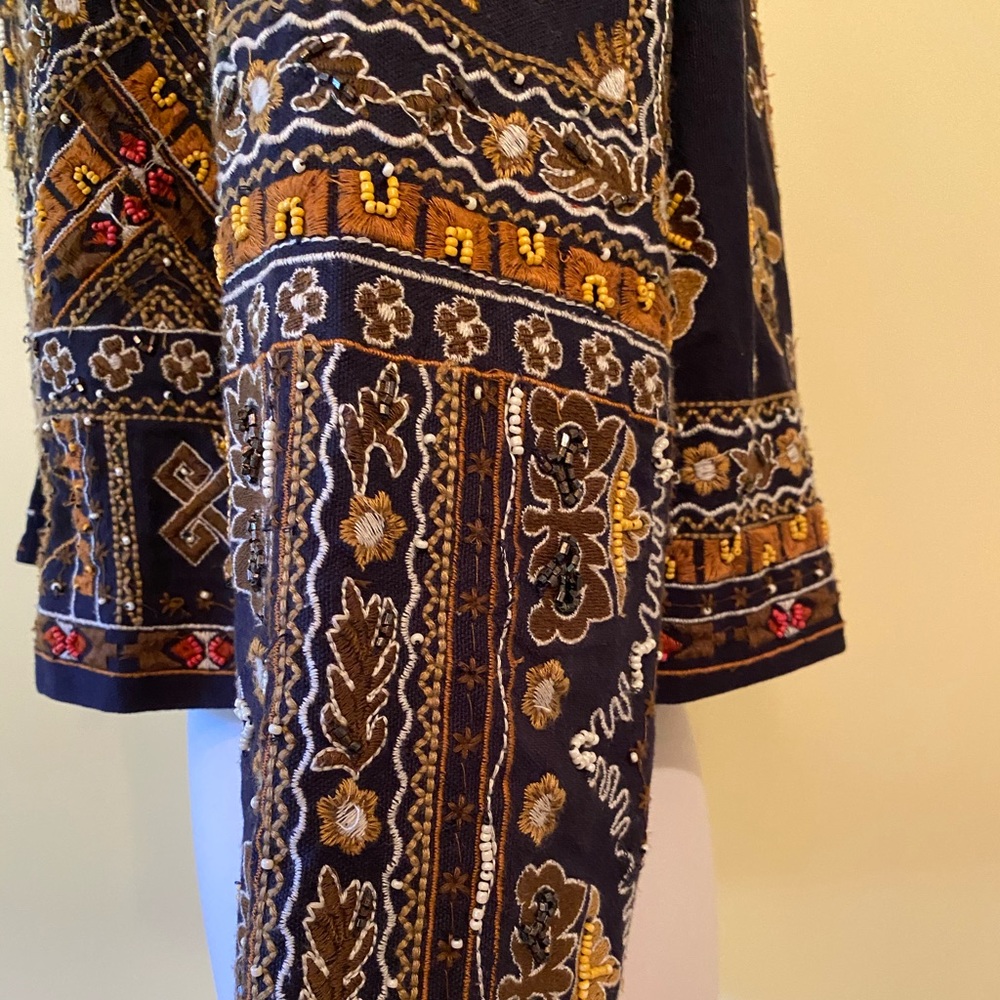 Zara Beaded Embroidered Jacket - Picture 12 of 13